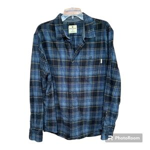 Woolrich Plaid Flannel Shirt Men’s Size XL